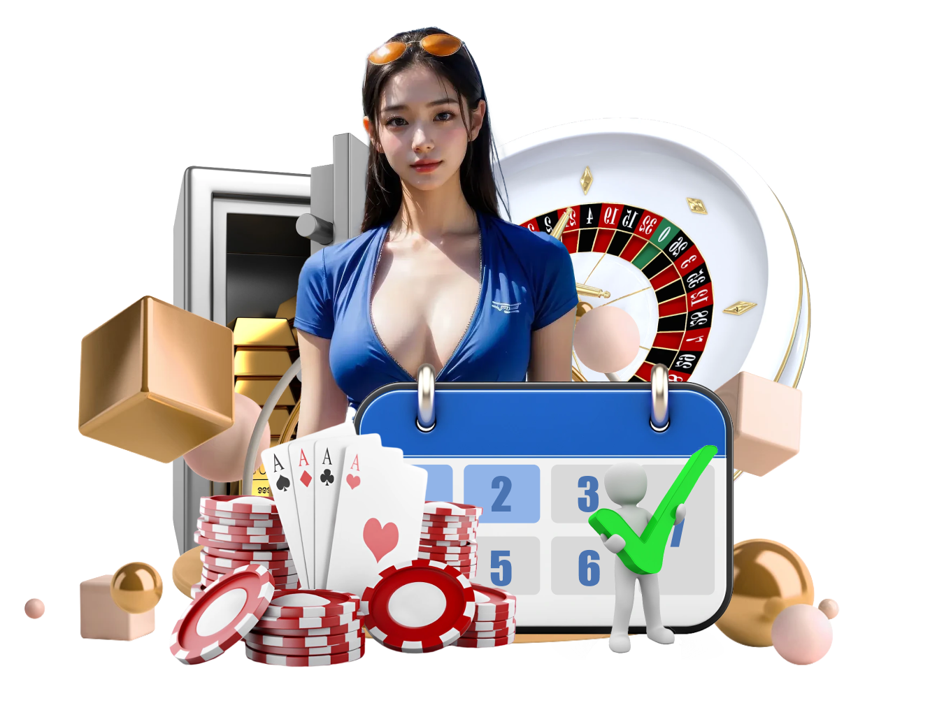Live dealer dealing cards in Ceme Online